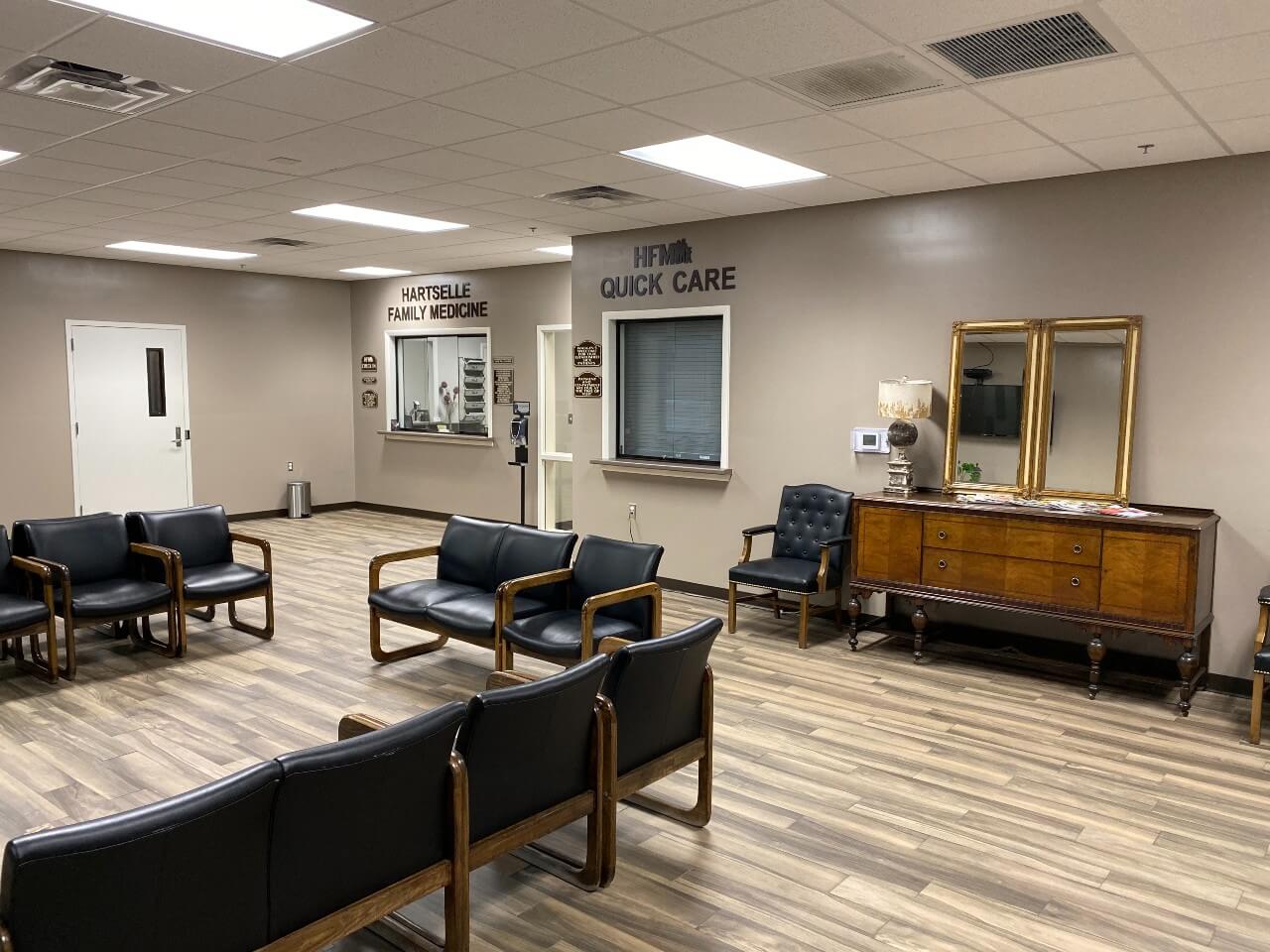 Patient waiting/check-in